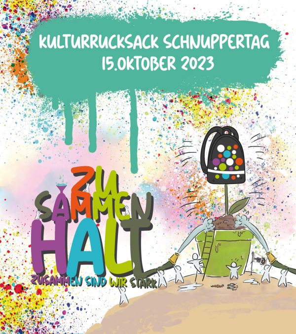 Kulturrucksack Schnuppertag 2023 am 15. Oktober, ab 14 Uhr im HNF © Bartholomäus Rymek